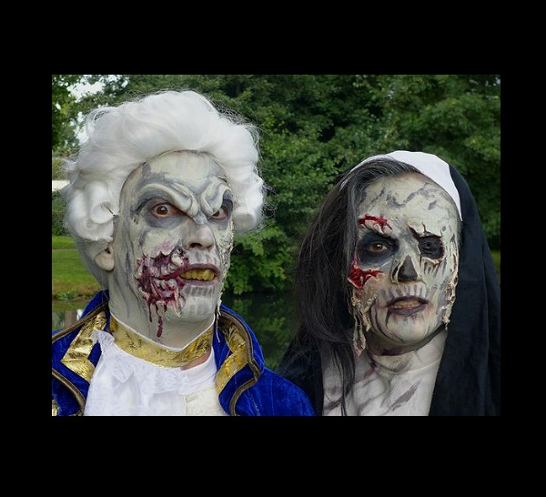 Halloween Facepainting Zombies