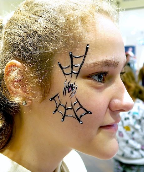 Halloween Kinderschminken Facepainting