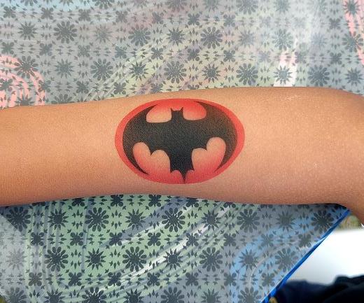 Airbrush Tattoo Batman