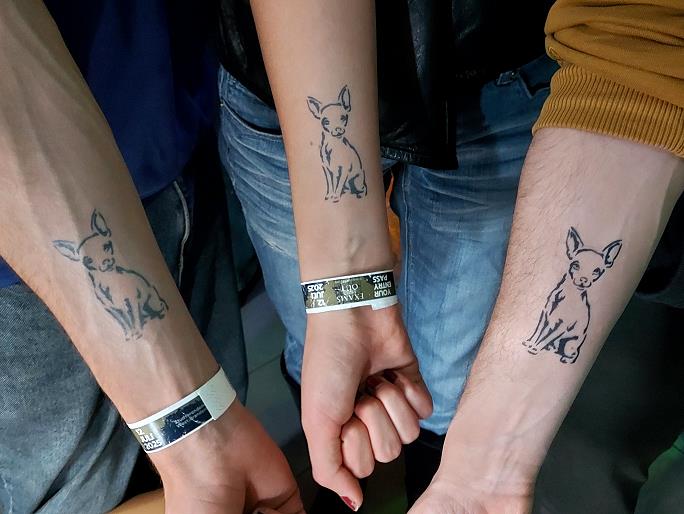 Airbrush Tattoo Hunde