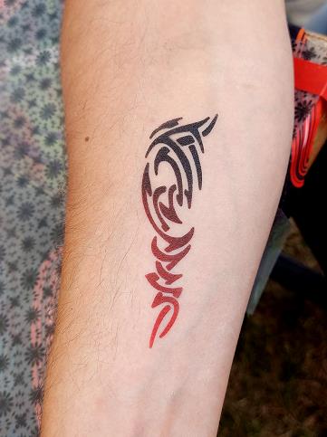 Airbrush Tattoo Tribal