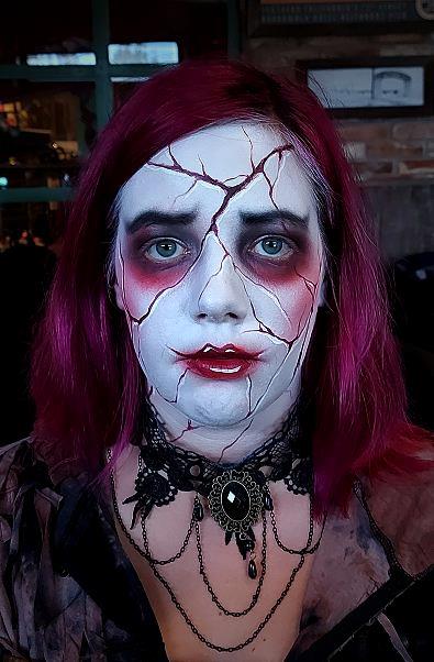 Halloween Schminken Marionette