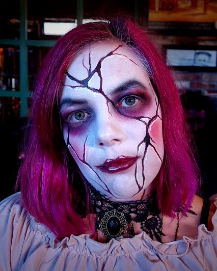 Halloween Schminken Marionette