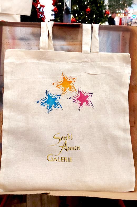 Live Airbrush Jutebeutel Weihnachten 2025