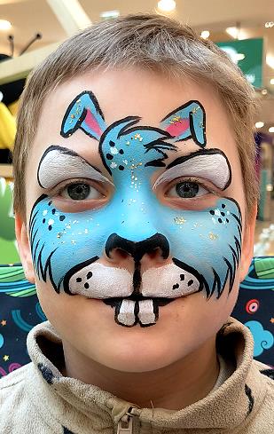 kinderschminken hase ostern