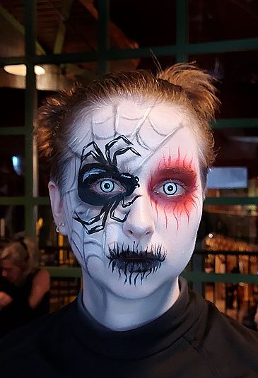 Halloween Facepainting schminken